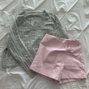 BUNDLE (sweater and skort set) Francesca’s